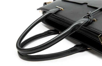 Lady Briefcase Kinmac Brand Handbag Messenger Laptop Bag 13.3,14 Inch,Shoulder Women Case For MacBook Air Pro PC,Dropship
