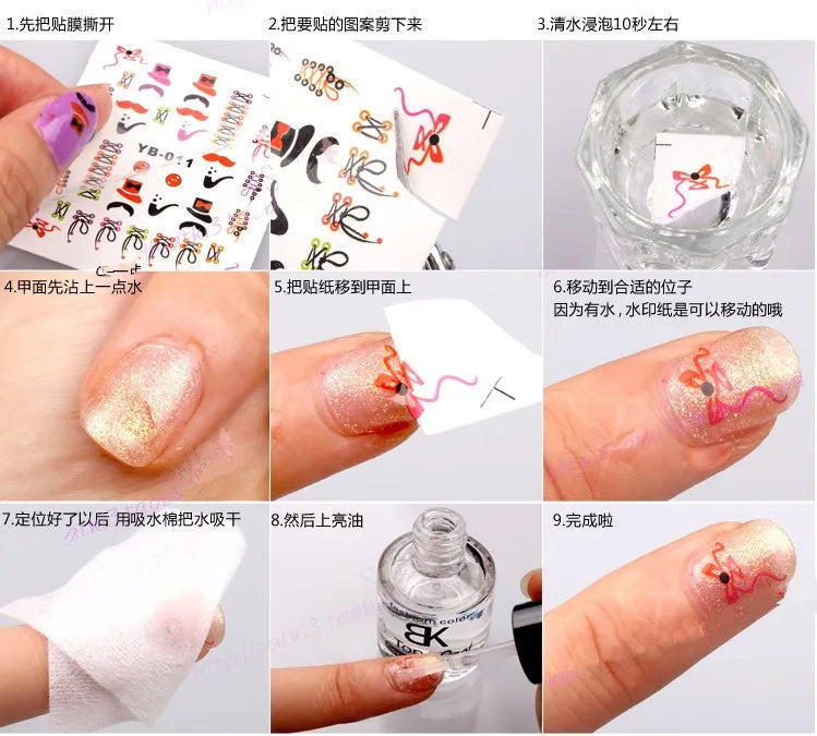 Inkjet Water Slide Decal Transfer Paper A4 A5 Size Nail Decal Transparent Color Printing Paper Inkjet Waterslide Decal Paper