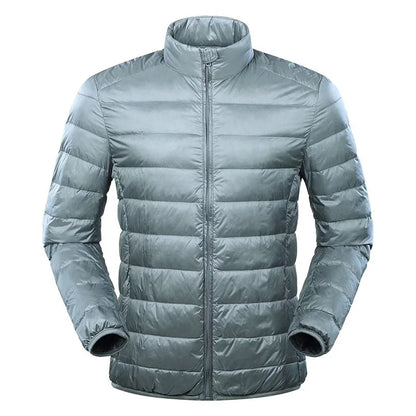 NewBang Feather Jacket Man Ultra Light Down Jacket Men Winter Coat Duck Down Windbreaker Stand Collar Parka With Carry Bag