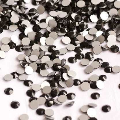 YANRUO 2058NoHF All Color SS16-SS30 Non Hot Fix Sewing Rhinestones Glass Crystal 3D Nail Art Rhinestones For Dress Clothes