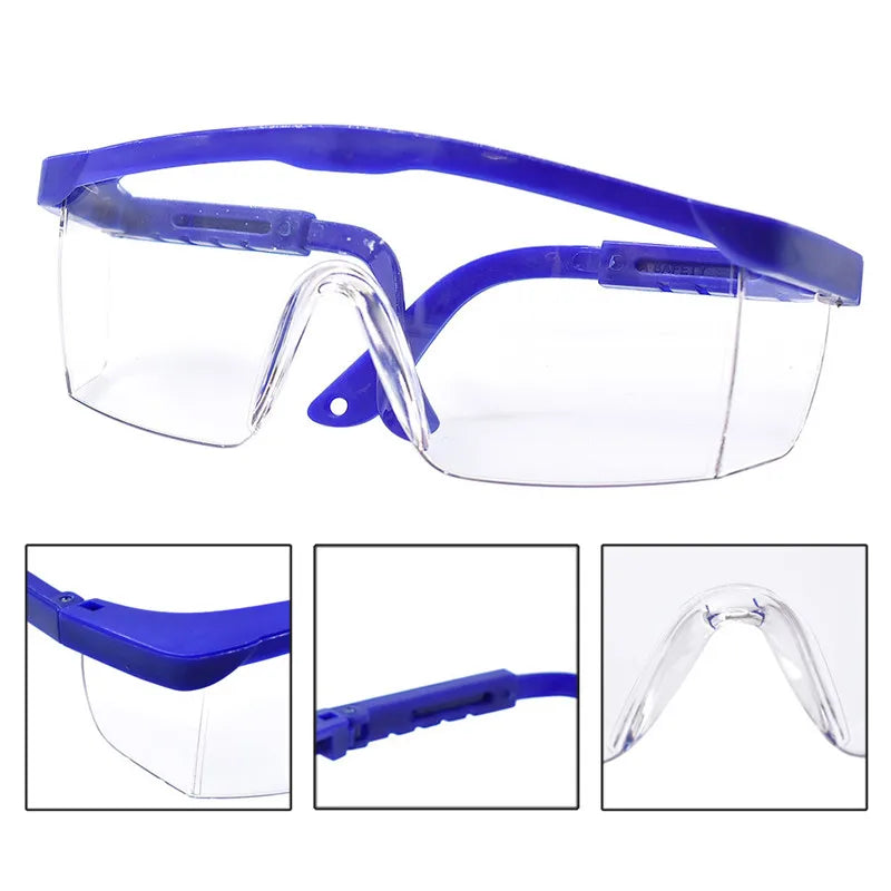 Dentist Glasses Dental Blue Protective Eye Goggles Safety Glasses Frame for Dentists Lab Dental Tools