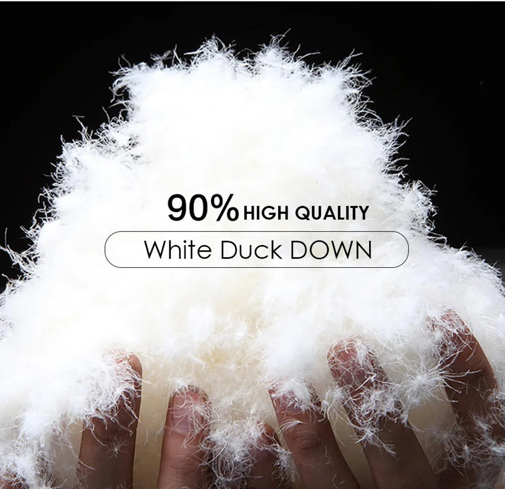 90% Down Jackets Men Winter Jacket Men Fashion Thick Warm Parkas Fur White Duck Down Coats Casual Man Waterproof Down Jackets