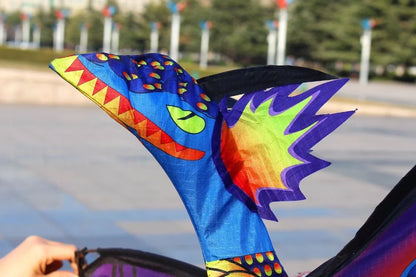 New High Quality Classical Dragon Kite 140cm x 120cm Single Line With Tail With Handle and String  Good Flying Kites From Hengda