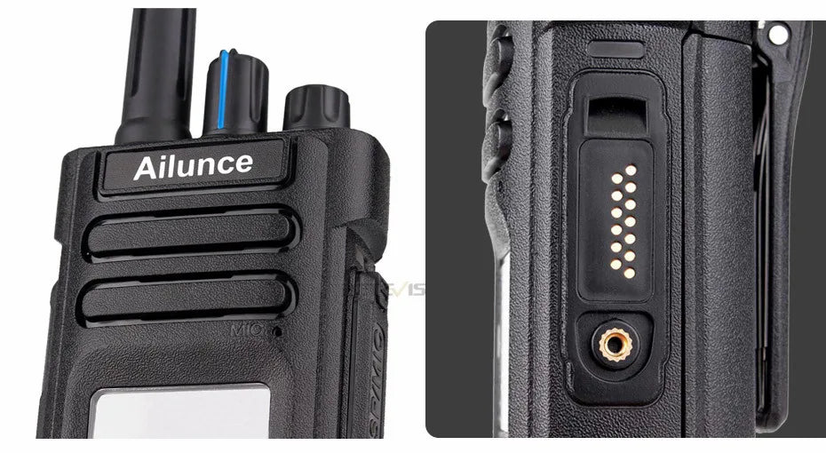 Ailunce HD1 DMR Walkies Talkies Long Range Walkie Talkies Portable Radio FM Communication Emergency Radio Ham Radio Station GPS