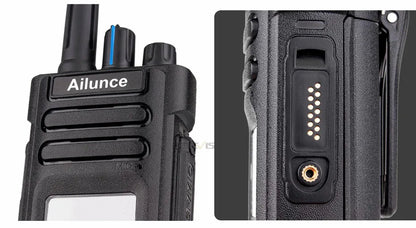 Ailunce HD1 DMR Walkies Talkies Long Range Walkie Talkies Portable Radio FM Communication Emergency Radio Ham Radio Station GPS