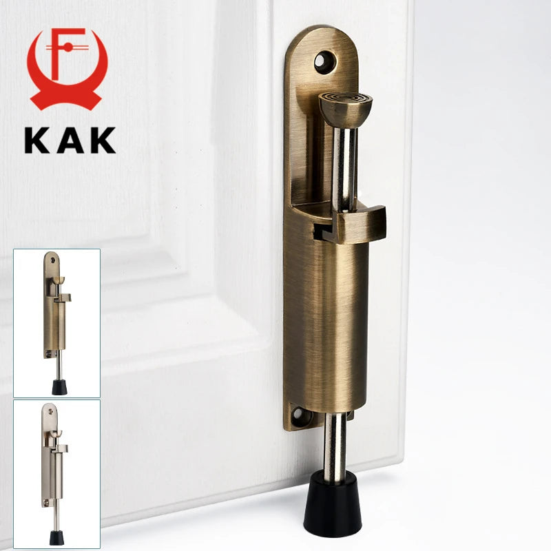 KAK Cabinet Boxes Spring Loaded Latch Catch Toggle Hasp Mild Steel Hasp For Sliding Door Simple Window Hardware Tool Box Lock