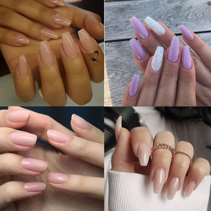 MSHARE Milk Milky White Base Gel Polish Camouflage Color Rubber Base Nail Base Coat 10ml