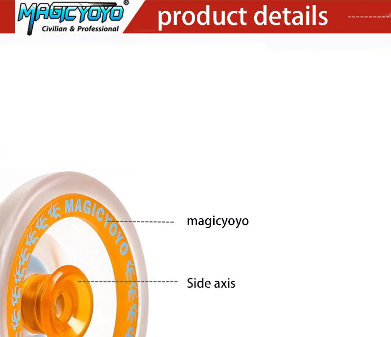 Original MAGIC YOYO K1 classic children's toy resistant to fall easy to operate yo-yo with pure polyester quality rope