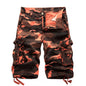 2024 Summer Military Camo Cargo Shorts Fashion Camouflage Multi-Pocket Homme Army Casual Shorts Bermudas Masculina Plus size 40