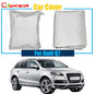 Cawanerl Car Anti-UV Rain Snow Resistant Sun Shield Car Cover Dustproof For Audi Q7