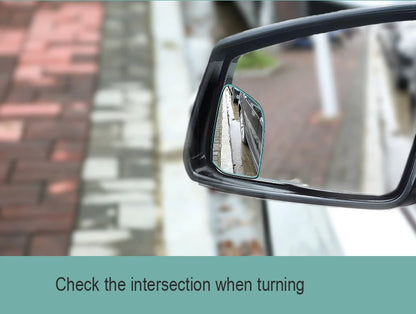 New Arrival 1 Pair Car Blind Spot Mirror Adjustable 360 Degree Rotatable Wide Angle Mirror Car waterproof Rear View Mirror