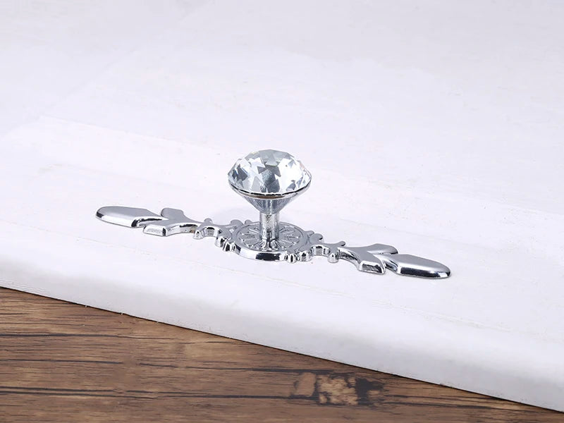 KAK Luxury Diamond Crystal Handles Shoebox Cabinet Handles Closet Door  Drawer Knobs Wardrobe Pulls Pullers With Screws Hardware