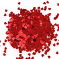 15g/30g/45g Heart  Paillettes Glitter PVC Lose Sequins Beautiful GlitterWedding Party Table Decoration for Romantic Atmosphere