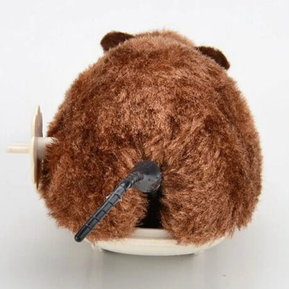 Wireless Winding Mechanism Mouse Toy for Cats and Dogs, Pet Trick Playing Toy, Plush Rat, Mechanical Motion Rats