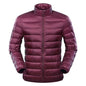 NewBang Feather Jacket Man Ultra Light Down Jacket Men Winter Coat Duck Down Windbreaker Stand Collar Parka With Carry Bag