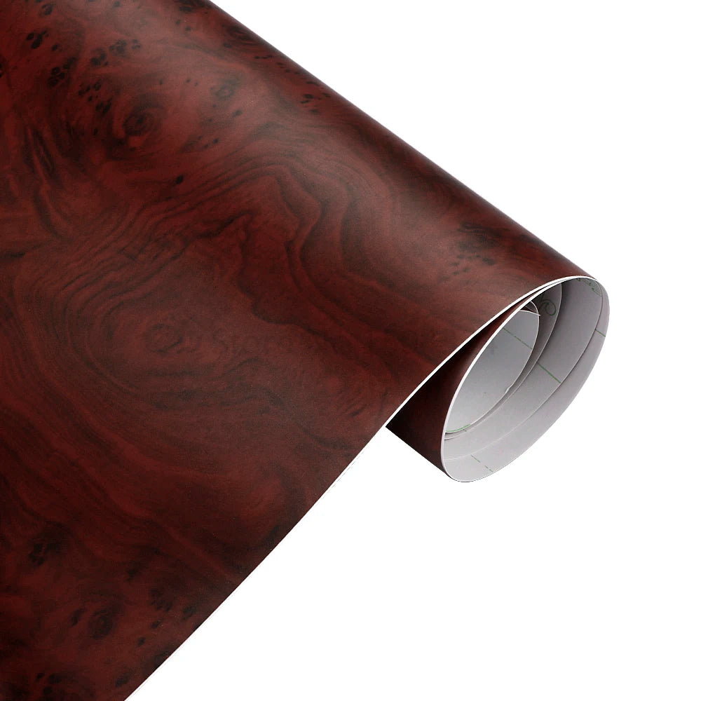 30/10*100cm PVC Self-adhesive Wood Grain Textured Car Vinyl Wrap Film Car Internal Stickers DIY Wallpaper Furniture Accessorries