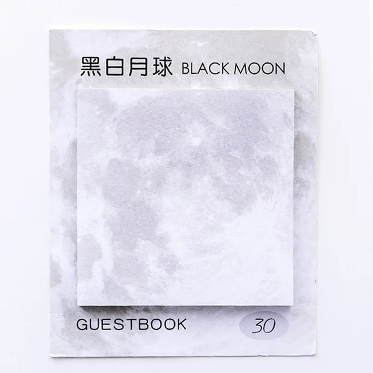 Creative Natural Dream planet Series Self-Adhesive Memo Pad N Times Sticky Notes Bookmark School Office Supply