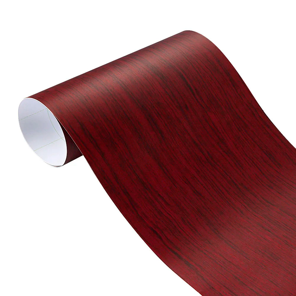30/10*100cm PVC Self-adhesive Wood Grain Textured Car Vinyl Wrap Film Car Internal Stickers DIY Wallpaper Furniture Accessorries