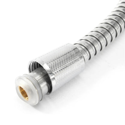 Gold 1.5/2 Meters G1/2 Inch High Quality Flexible Shower Hose Stainless Steel Chrome Bathroom Water Head Shower Extension Pipe