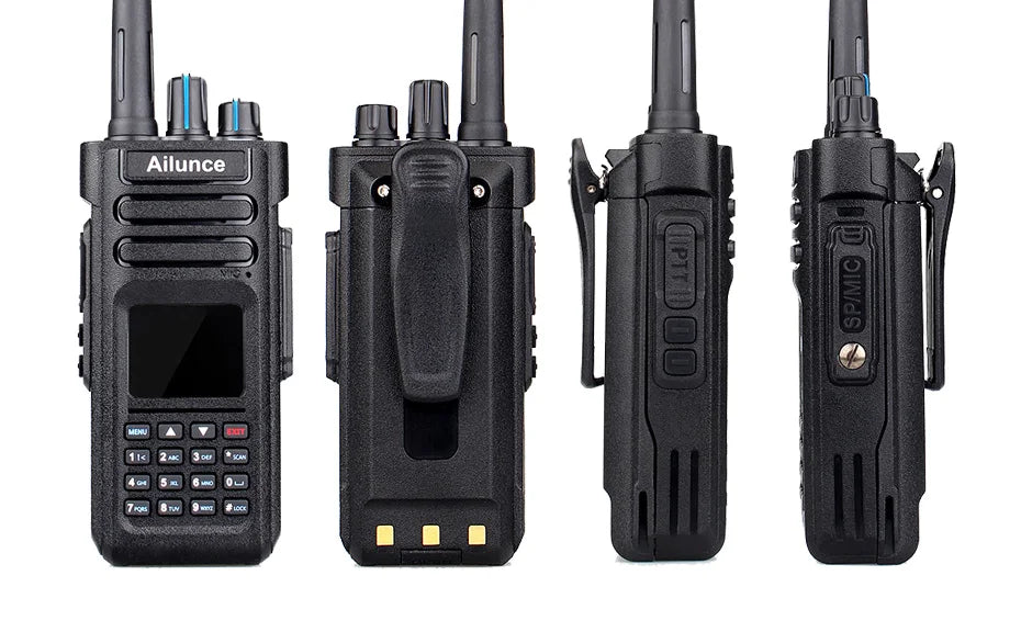 Ailunce HD1 DMR Walkies Talkies Long Range Walkie Talkies Portable Radio FM Communication Emergency Radio Ham Radio Station GPS