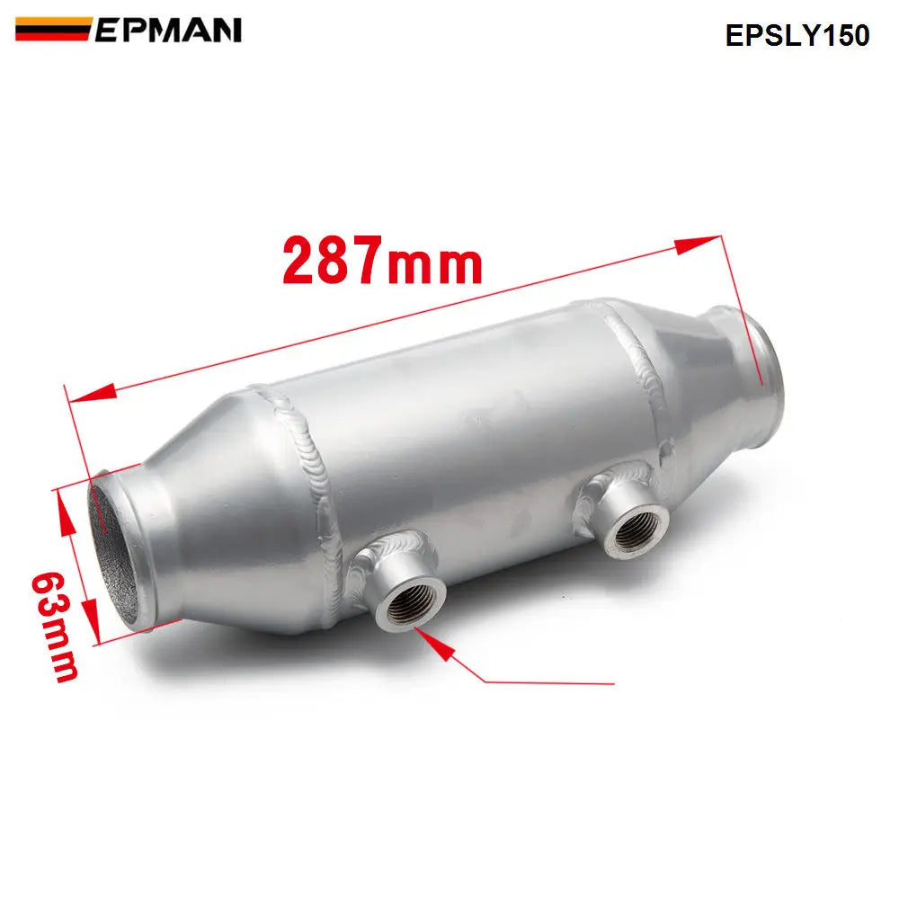 Epman Barrel Style Cooler Liquid to Air Intercooler 4" x6" ID/OD 2.5" For Supercharger Engine EPSLY150