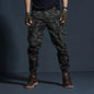 Mens Cargo Pants Casual Mens Pant Baggy Regular Cotton Trousers Male Combat Military Tactical Pants with Multi Pockets