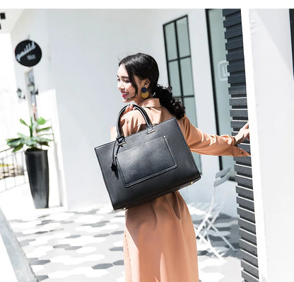 Lady Briefcase Kinmac Brand Handbag Messenger Laptop Bag 13.3,14 Inch,Shoulder Women Case For MacBook Air Pro PC,Dropship