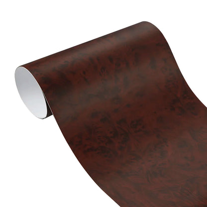 30/10*100cm PVC Self-adhesive Wood Grain Textured Car Vinyl Wrap Film Car Internal Stickers DIY Wallpaper Furniture Accessorries