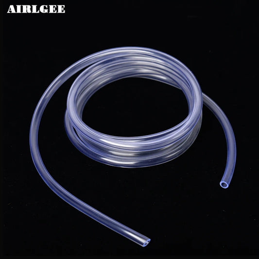 5 Meters Transparent PVC Plastic Plumbing Hoses Water pump Tube 2-10mm Inner Diameter Antifreeze Oil Hose