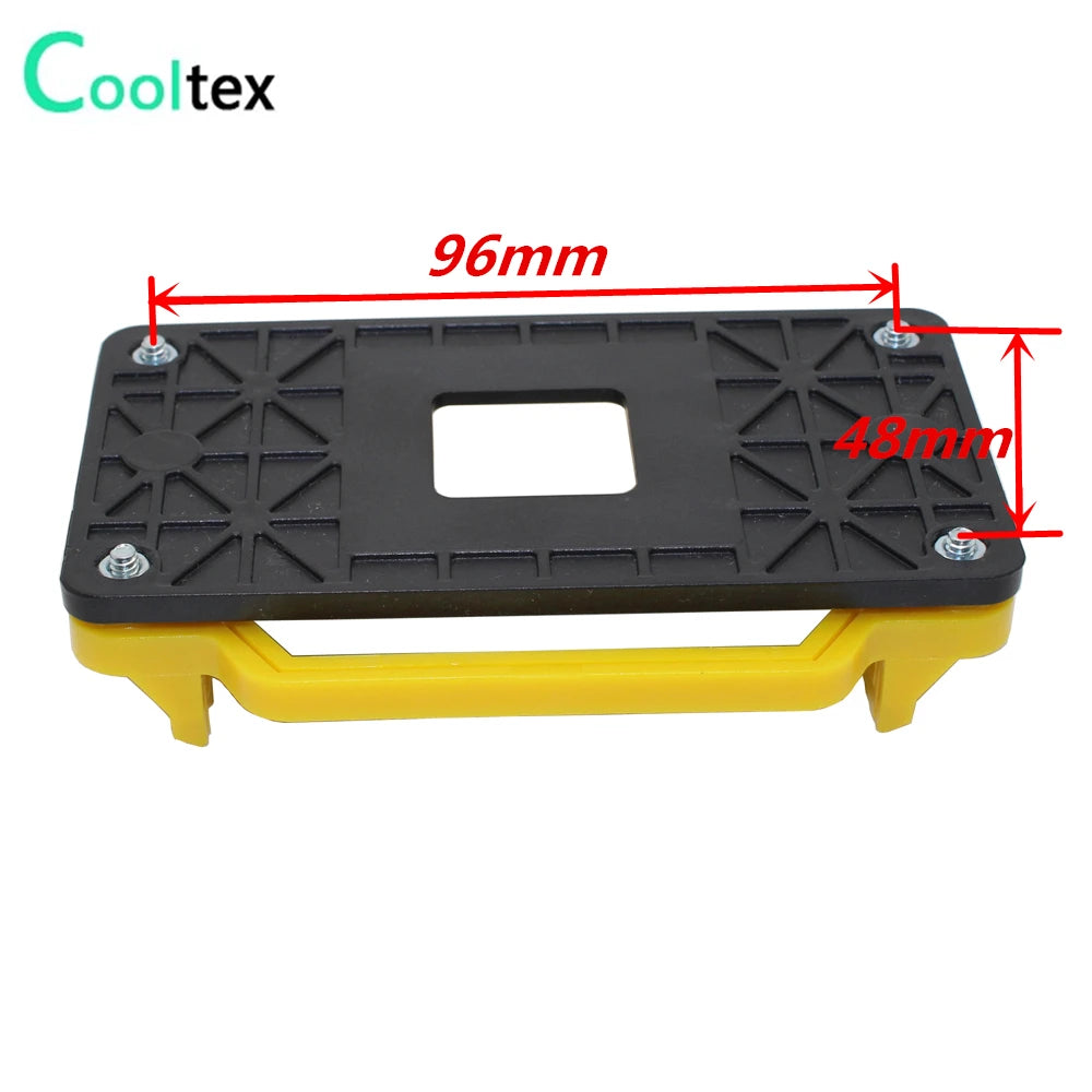 1pcs  CPU COOLER Bracket Motherboard back plate for AMD AM2/AM2+/AM3/AM3+/FM1/FM2/FM2+/940 Install the fastening