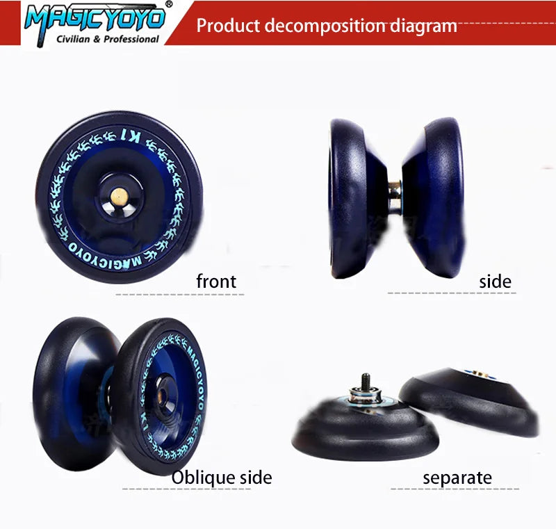 Original MAGIC YOYO K1 classic children's toy resistant to fall easy to operate yo-yo with pure polyester quality rope