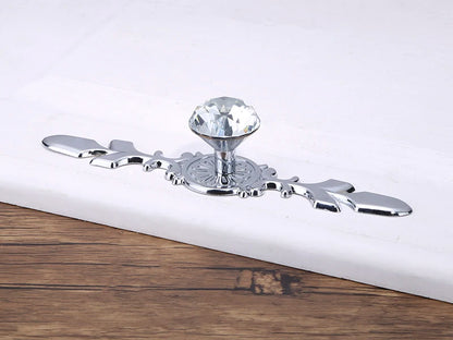 KAK Luxury Diamond Crystal Handles Shoebox Cabinet Handles Closet Door  Drawer Knobs Wardrobe Pulls Pullers With Screws Hardware