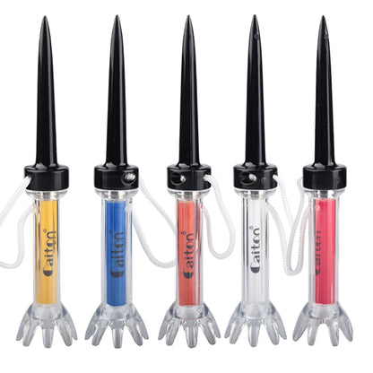 79mm/90mm 5pcs/set Golf Tees With Original Package Plastic Step Down Golf Ball Tee Holder Local Ret Golf Training Practice Tees