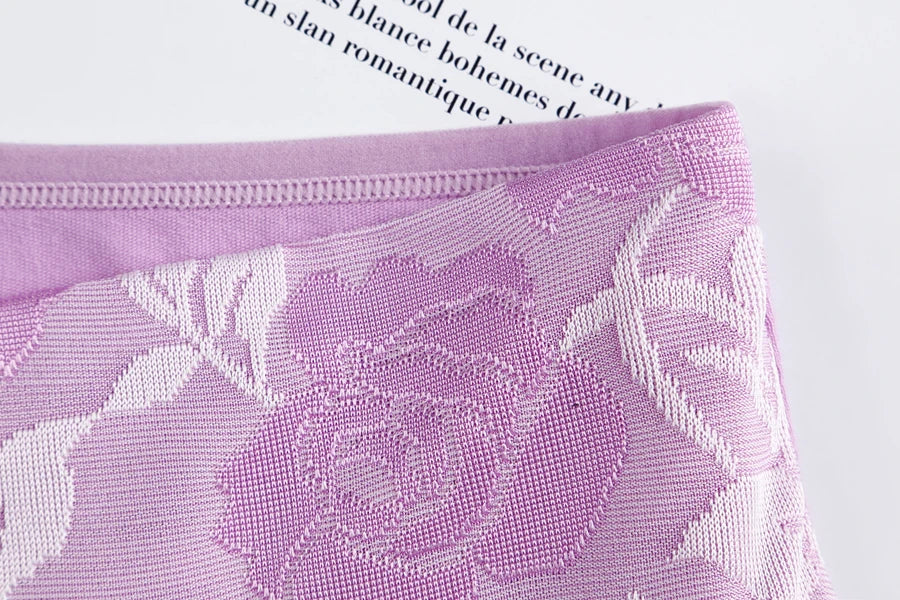 3Pcs/Lot Women's Underwear Plus Size Cotton Panties High Waist Briefs Sexy Lingerie Female Pantys M-5XL Seamless Underpant Girls