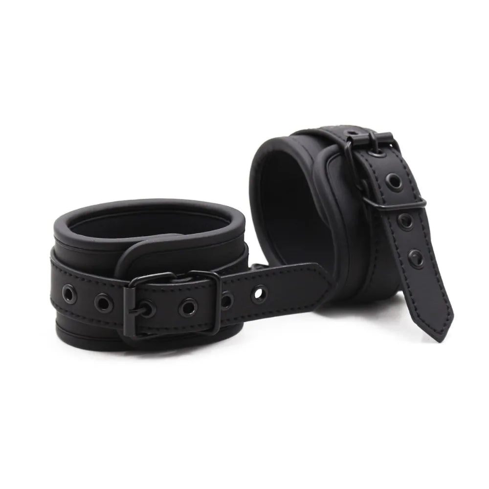 Thierry Adjustable Soft  Wrist Ankle Cuffs Handcuffs Bondage Restraints Adult Games BDSM Sex Toys Exotic Accessories