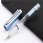 High quality 662 Transparent colour big capacity Fountain Pen Student school office stationery Supplies ink pens