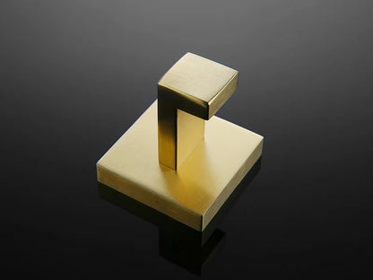 Gold Brushed Bathroom Accessories Hardware Towel Bar Rail Toilet Paper Holder Towel Rack Hook Soap Dish Toilet Brush
