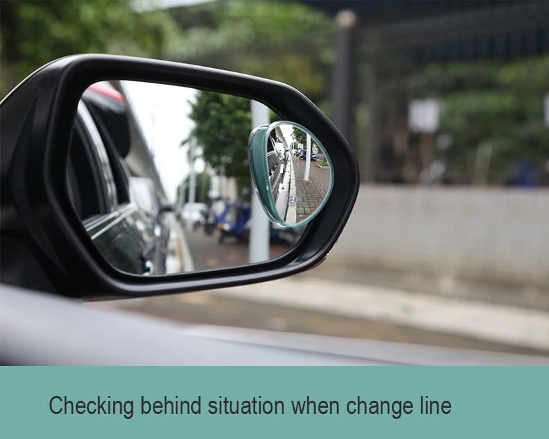 New Arrival 1 Pair Car Blind Spot Mirror Adjustable 360 Degree Rotatable Wide Angle Mirror Car waterproof Rear View Mirror