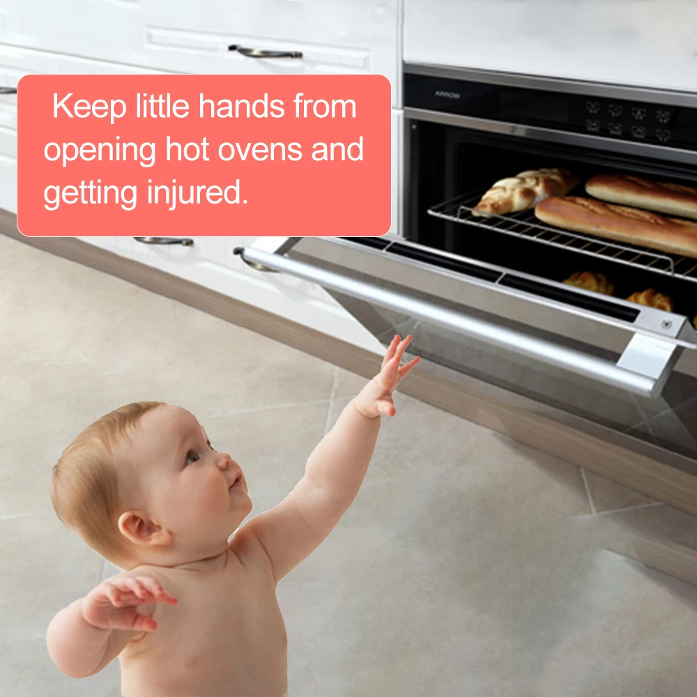 EUDEMON Baby Oven Door Lock for Kitchen Child Safety Locks Children Protection Kids Safety Care Drawer Cabinet Cupboard Lock