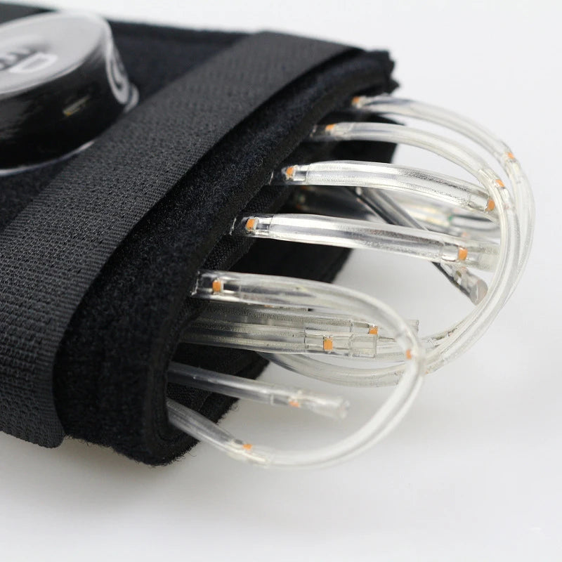 LED Horse Tail Trappings Night Riding Safe Equestrian Flashing Light Bar Harness Equipment Outdoor Sports Horse Tail Decor