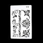 12 Design DIY Painting Template Wall Stencil Airbrush Scrapbook Coloring Embossing Album Diary Journal Drawing Copy Templates