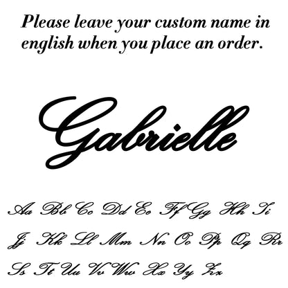 Custom Name Necklace for Women Men Stainless Steel Customized Personalized Arabic Name Choker Chain Jewelry Valentine's Day Gift