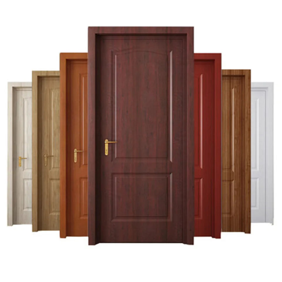 90x210cm/30X500cm Grey Wood Grain Wallpaper On The Door Adhesive  Furniture Refurbish Sticker Home Decor Wall Decal Door Sticker