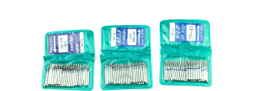 Dental Diamond FG High Speed Burs for Polishing Smoothing Teeth Polishers
