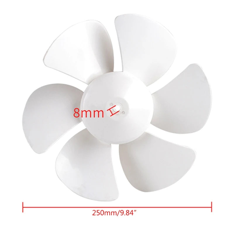 Big Wind 11/12/16inch Plastic Fan Blade 3 Leaves Stand/Table Fanner Accessories