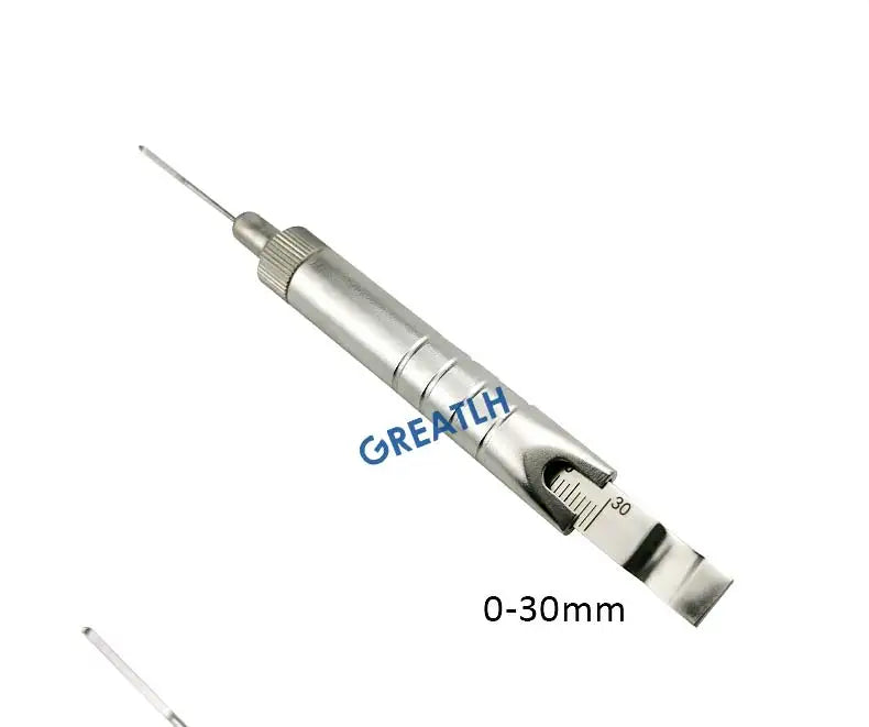 Depth Gauge 0mm to 30mm /60mm/40mm/90mm orthopedics Veterinary surgical Instruments