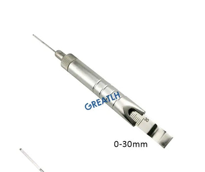 Depth Gauge 0mm to 30mm /60mm/40mm/90mm orthopedics Veterinary surgical Instruments
