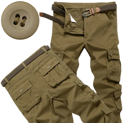 Men's Tactical Pants Casual Cargo Pants Outdoor Sports Work Trousers High Quality Joggers Hiking Pants Sweatpants for Men