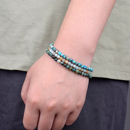 4mm 6mm Mini Energy Charm Bracelet Natural Stone Beads Yoga Healing Bracelet Jewelry for Women Men Best Friend Gift Dropshipping