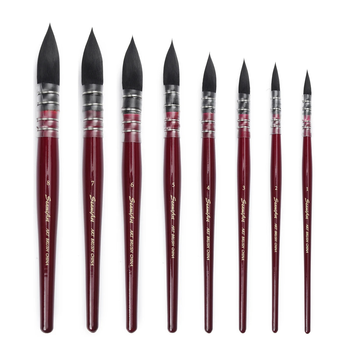 1Pcs Artist Hand-Painting Drawing Brushes Professional Watercolor Brush Pen for Water Color Painting Drawing School Art Supplies
